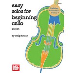 Easy Solos for Beginning Cello Level 1 (Book)