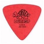 Dunlop 431P.50 Tortex Triangle Guitar Picks, .50mm Red 6 Pack