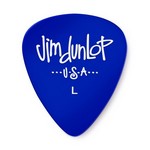 Dunlop 486PLT Gels Guitar Pick, Light Blue, 12 Pack
