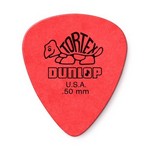 Dunlop 418P.50 Tortex Standard Guitar Pick, .50mm Red 12 Pack