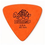 Dunlop 431P.60 Tortex Triangle Guitar Picks, .60mm Orange 6 Pack