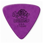 Dunlop 431P1.14 Tortex Triangle Guitar Picks, 1.14mm Purple 6 Pack
