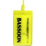 Aim AIM31516 Bassoon Music ID Bag Tag