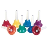 Rhythm Band RB108 8 Note Handbell Set