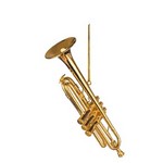 Music Treasures MT463008 Trumpet Ornament