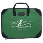 Aim AIM9614 Green G-Clef Briefcase