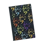 Music Gift JOU2 Colorful Music Notes Journal