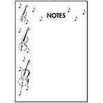 Music Treasures C377P Strings Notepad