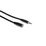Hosa MHE-1 Headphone Extension Cable, 3.5mm TRS to 3.5mm TRS