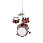 Music Treasures MT463175 Red Junior Drum Set Ornament