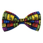 Music Gift RBT02 Bowtie with Music Scenes