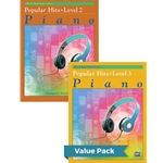 Alfred's Basic Piano Library: Popular Hits, Levels 2 & 3 (Value Pack)