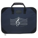 Aim AIM9611 G-Clef Briefcase - Navy Blue