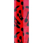 Music Treasures MT550039 Red Scarf with Black Musical Notes