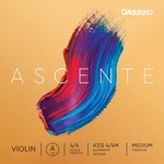 D'Addario Ascente Violin Single A String, Medium Tension