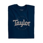 Taylor 1654 Two-Color Logo T, Navy