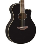 Yamaha APX600 Thinline Cutaway Acoustic Electric Guitar, Black