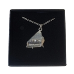 Music Gift PP8 Piano Pewter Necklace