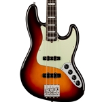 Fender American Ultra Jazz Electric Bass Guitar, Rosewood Fingerboard, Ultraburst