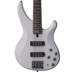 Yamaha TRBX504 4-String Electric Bass Guitar, Trans White