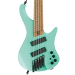 Ibanez EHB1005MS Ergonomic Headless 5-String Electric Bass Guitar, Sea Foam Green Matte