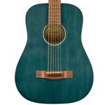 Fender FA-15 3/4 Scale Steel String Acoustic Guitar, Walnut Fingerboard, Blue