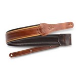 4107-25 Taylor Century Guitar Strap, Tan Leather, 2.5"