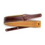4116-25 Taylor Ascension Guitar Strap, Leather, 2.5" Cordovan,