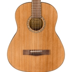 Fender FA-15 3/4 Scale Steel String Acoustic Guitar, Walnut Fingerboard, Natural
