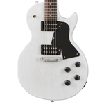 Gibson Les Paul Special Tribute- Humbucker Electric Guitar, Worn White Satin
