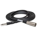 Hosa PXM-105 Unbalanced Interconnect, 1/4 in TS to XLR3M, 5 ft