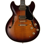 Yamaha SA2200 Semi-Hollow Electric Guitar, Brown Sunburst