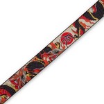 Levy's MPD2-123 2”-Wide Polyester Guitar Strap with Japanese Traditional Dragon Motif