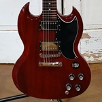 Used Gibson SG Special Electric Guitar, Wine Red with Robot Tuners