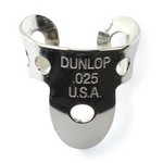 Dunlop 33P025 Nickel Silver Fingerpicks .025 Players Pack (4-Finger, 1-Thumb)