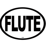 Aim 63512 Flute Oval Magnet