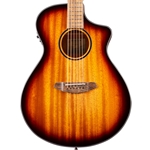 Breedlove Discovery S Concert Edgeburst CE Acoustic Guitar, African Mahogany