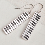 Music Gift 627353 Piano Keys Earings