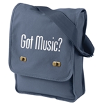 Music Gift 617818 Got Music? Field Bag