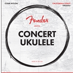 Fender 0730090403 Concert Ukulele Strings, Set of Four  Guitar Strings