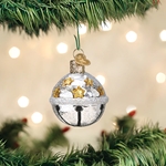 Old World OW38060 Silver Jingle Bell Ornament