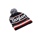 3702 Taylor Pom Beanie, Logo Knit