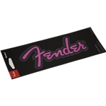 9100254000 Fender Logo Sticker - Pink Glitter