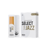 ORSF10ASX D'Addario Organic Select Jazz Filed Alto Saxophone Reeds, 10-pack