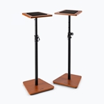 On-Stage  SMS7500RB Wood Studio Monitor Stands (Rosewood, Pair)