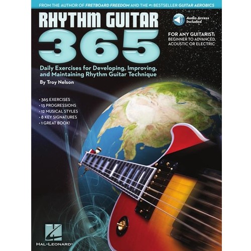 Rhythm Guitar 365 - Daily Exercises for Developing, Improving and Maintaining Rhythm