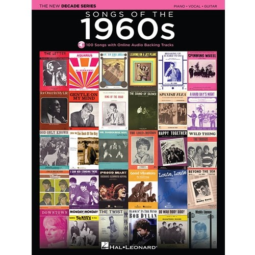 Songs of the 1960s for Piano, Vocal, Guitar