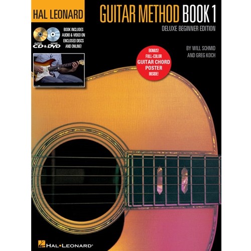 Hal Leonard Guitar Method - Book 1, Deluxe Beginner Edition