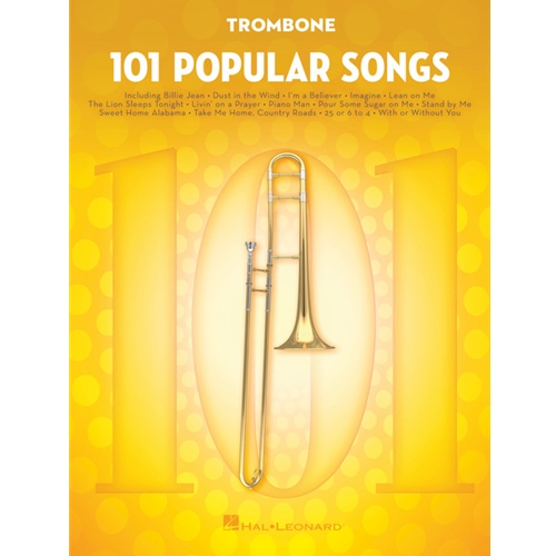101 Popular Songs - Trombone