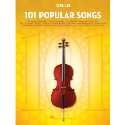 101 Popular Songs - Cello